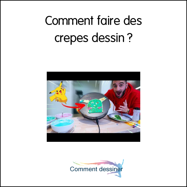 Comment faire des crepes dessin